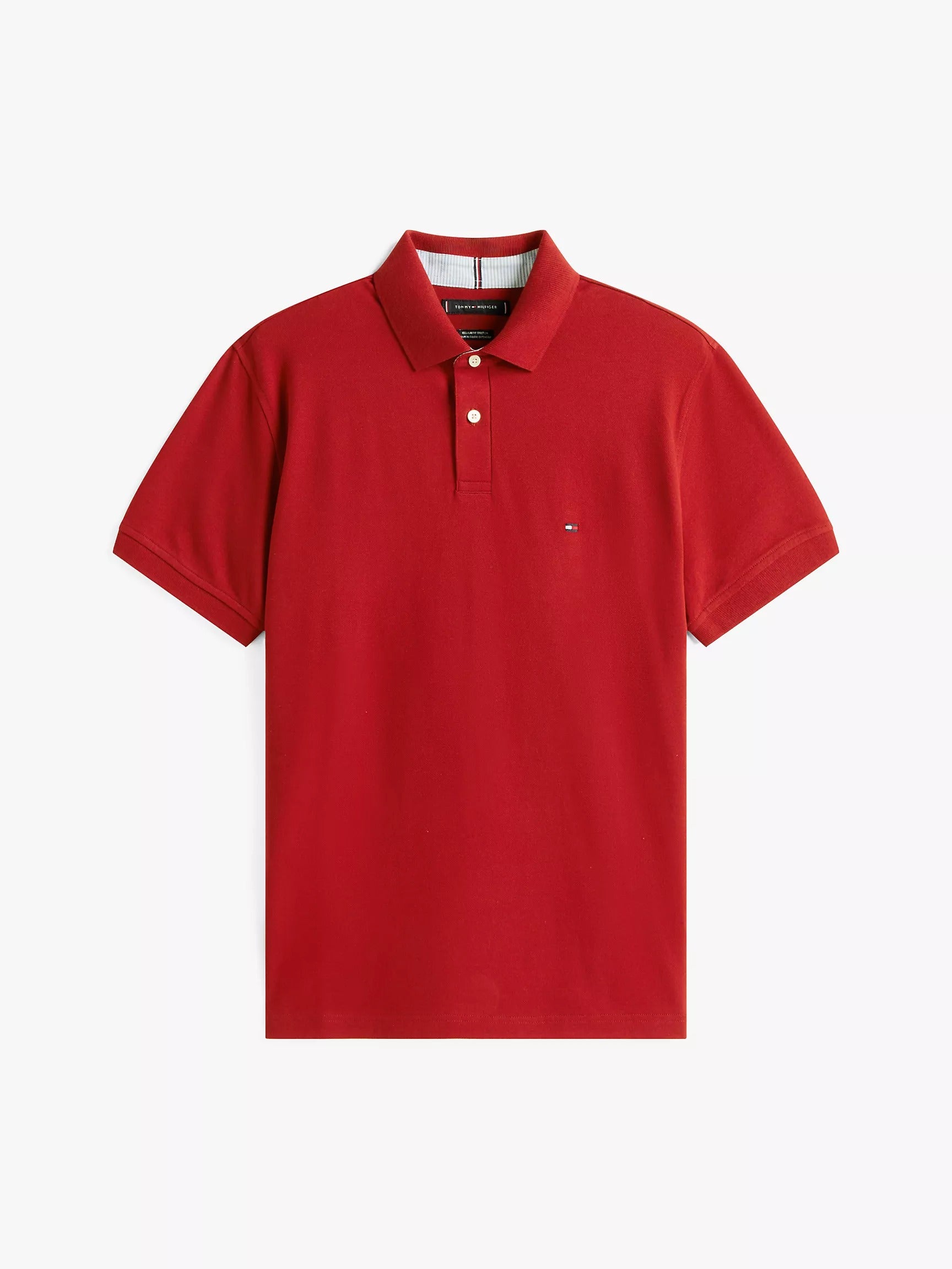 Chemise unicolor con logo
