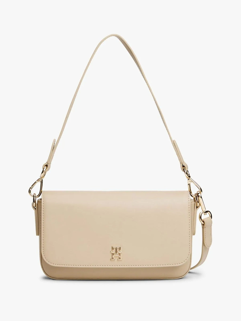 Cartera tipo bandolero con monograma