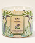 Vela 3 mechas Waikiki Beach Coconut