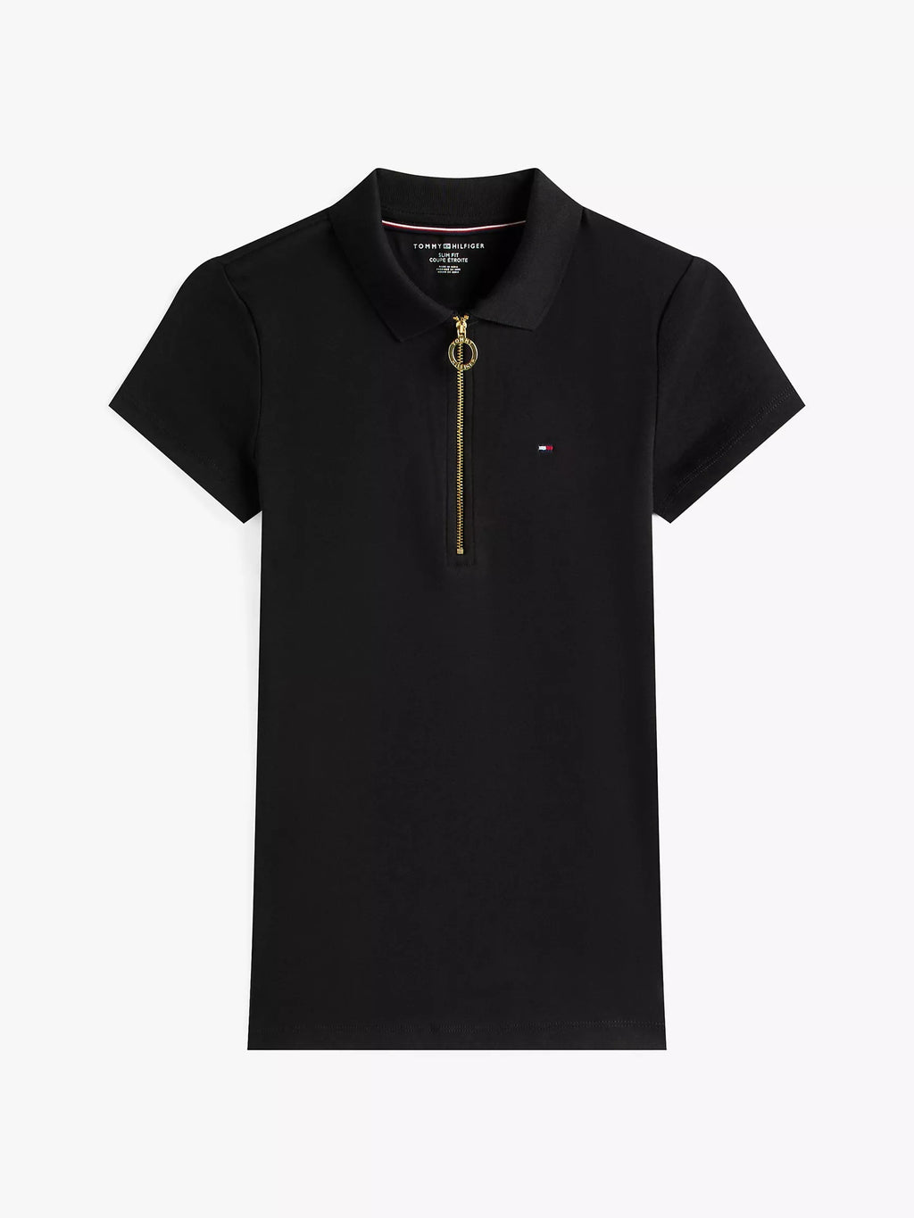 Chemise ajustada con cremallera de aro