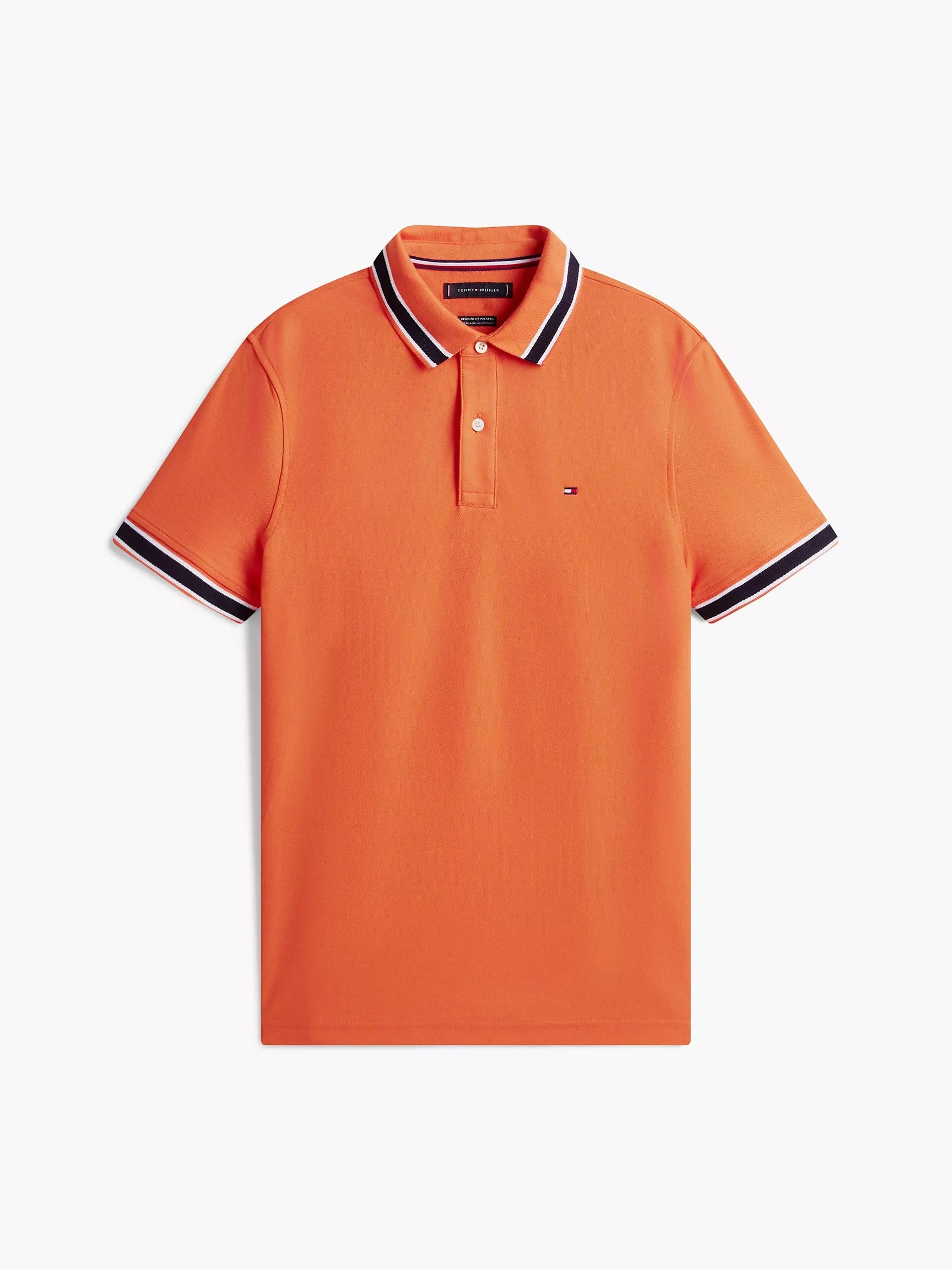 Chemise unicolor con cuello y mangas ribeteadas