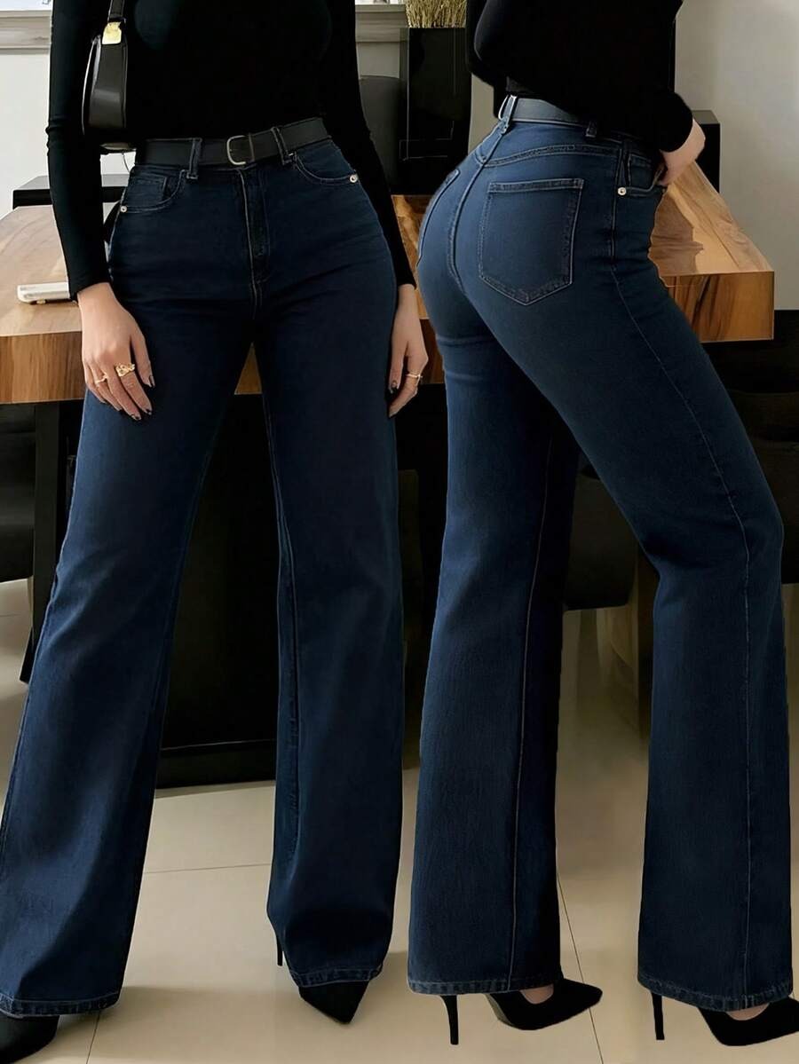Jeans de pierna recta