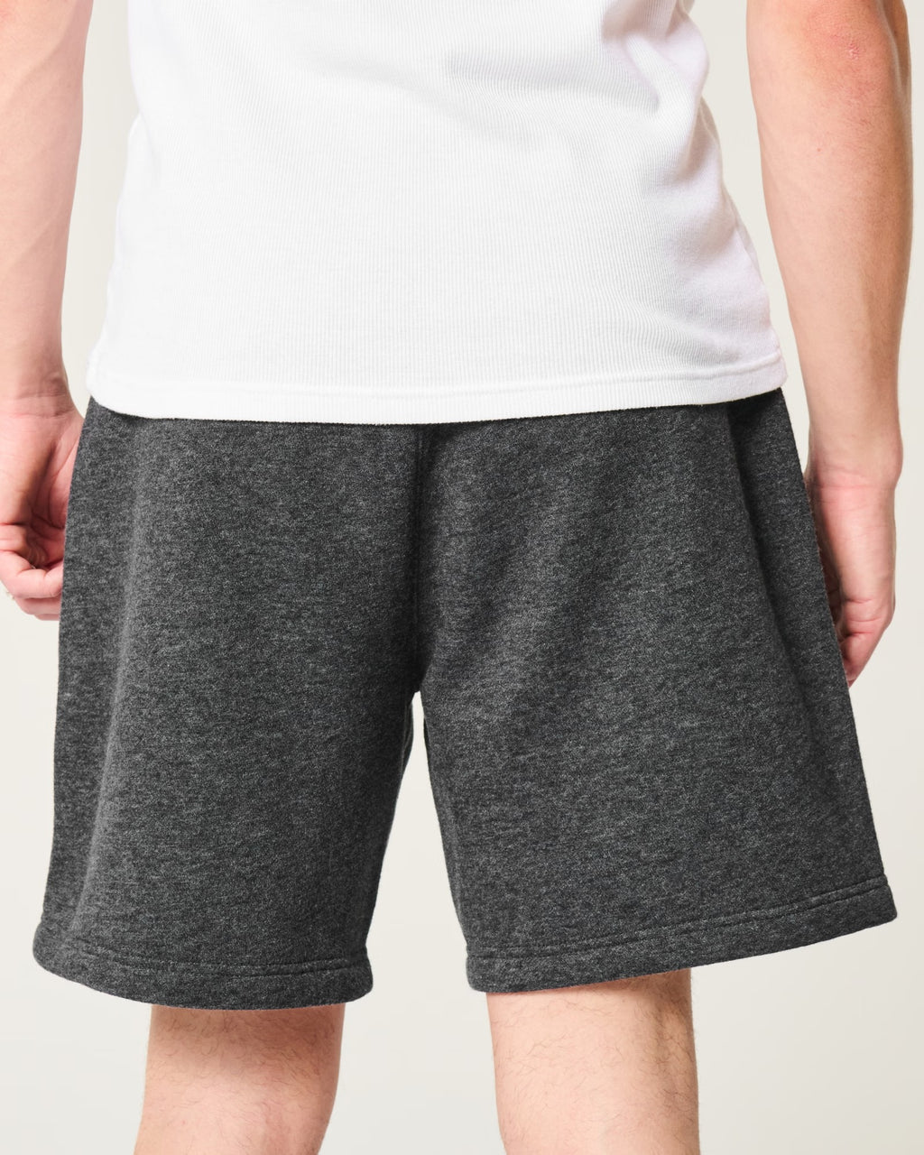 Shorts de algodón por encima de la rodilla