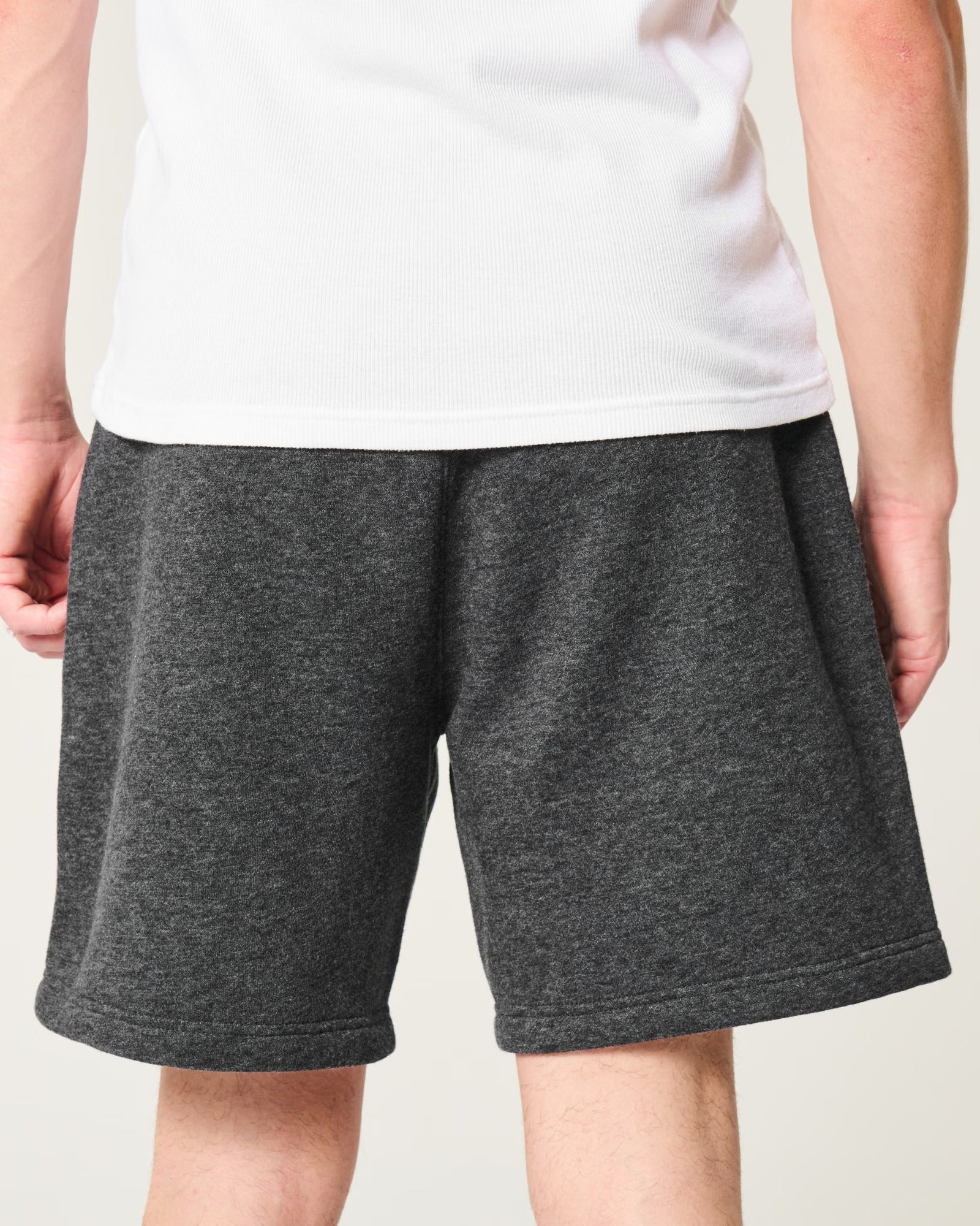 Shorts de algodón por encima de la rodilla