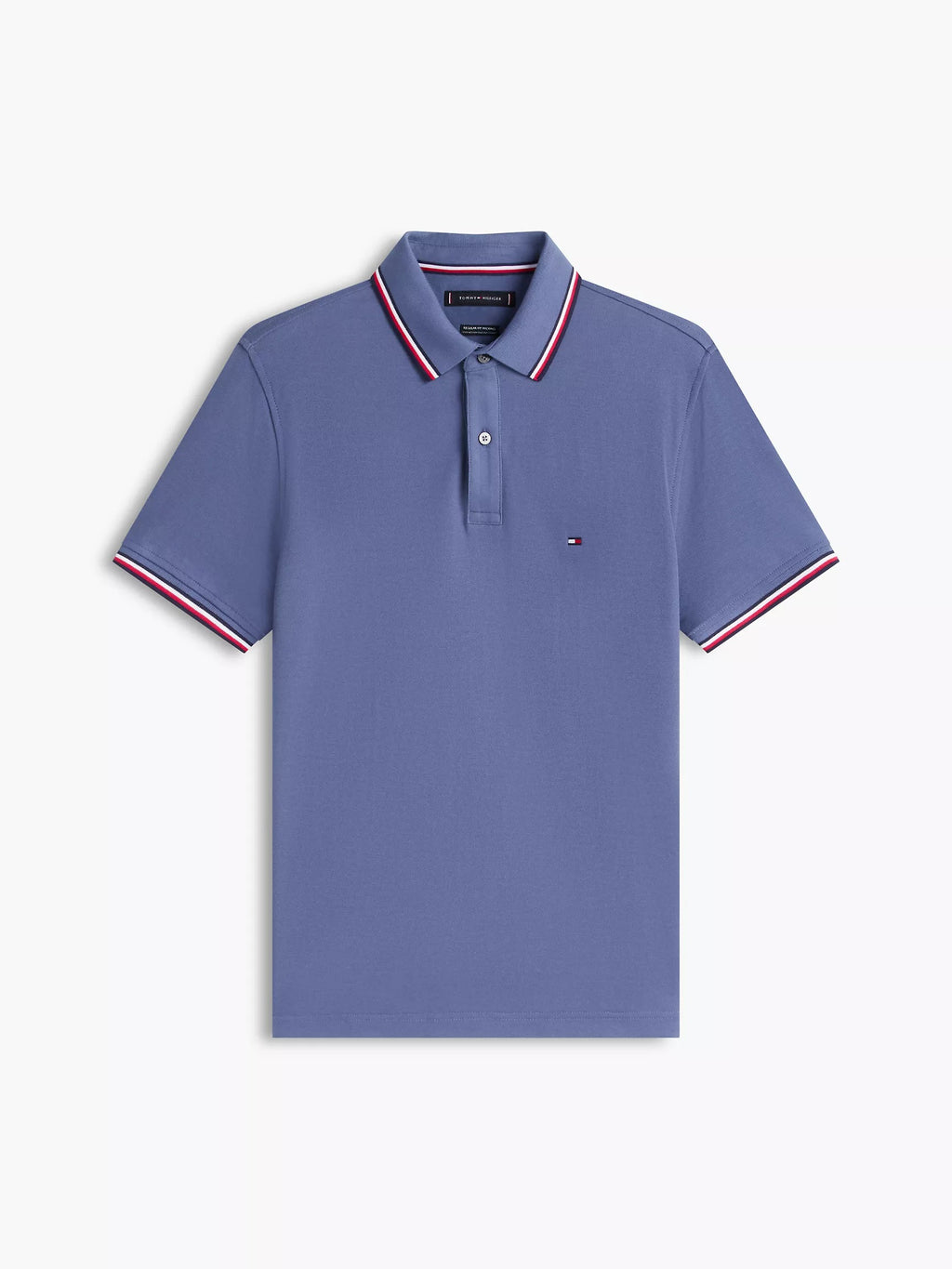 Chemise unicolor con cuello ribeteado