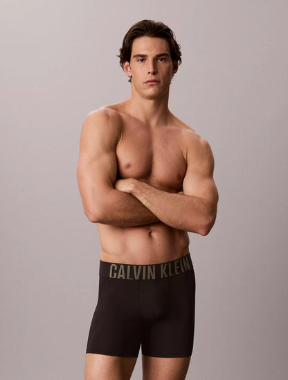 3 Pack Boxer largos con logo en cinta gruesa