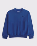 Sudadera cuello redondo con lgoo para niño