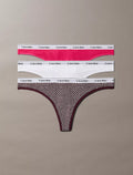 3 Pack de Panties con logo tipo hilo