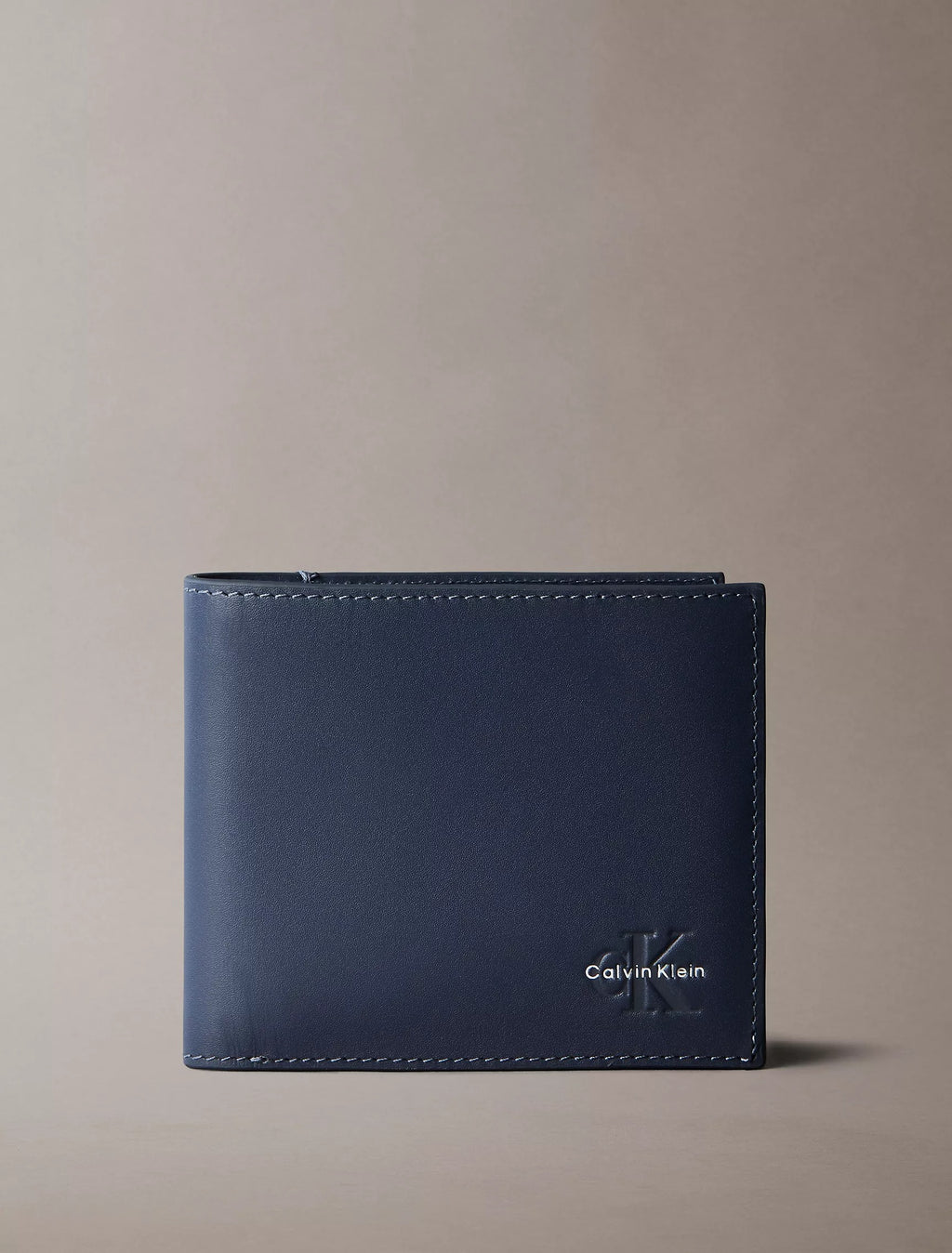 Cartera de caballero plegable con logo