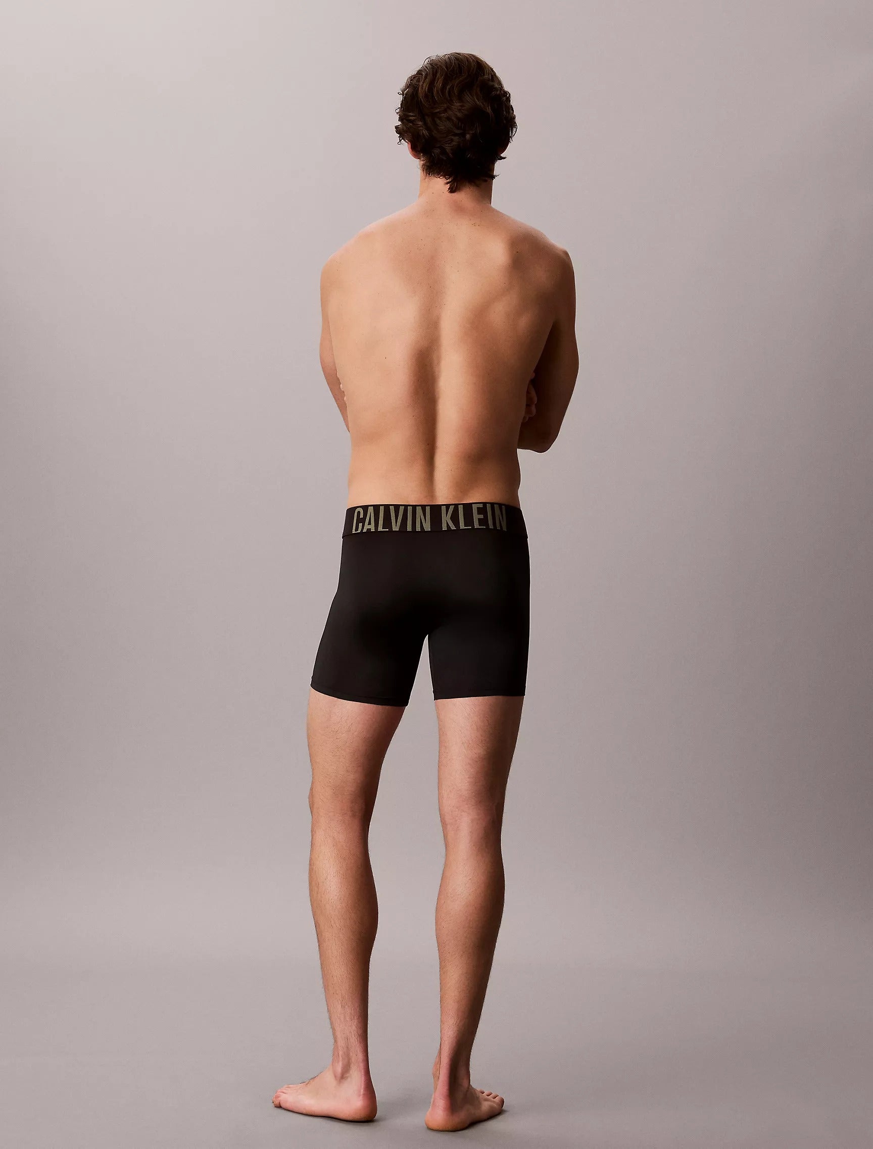3 Pack Boxer largos con logo en cinta gruesa