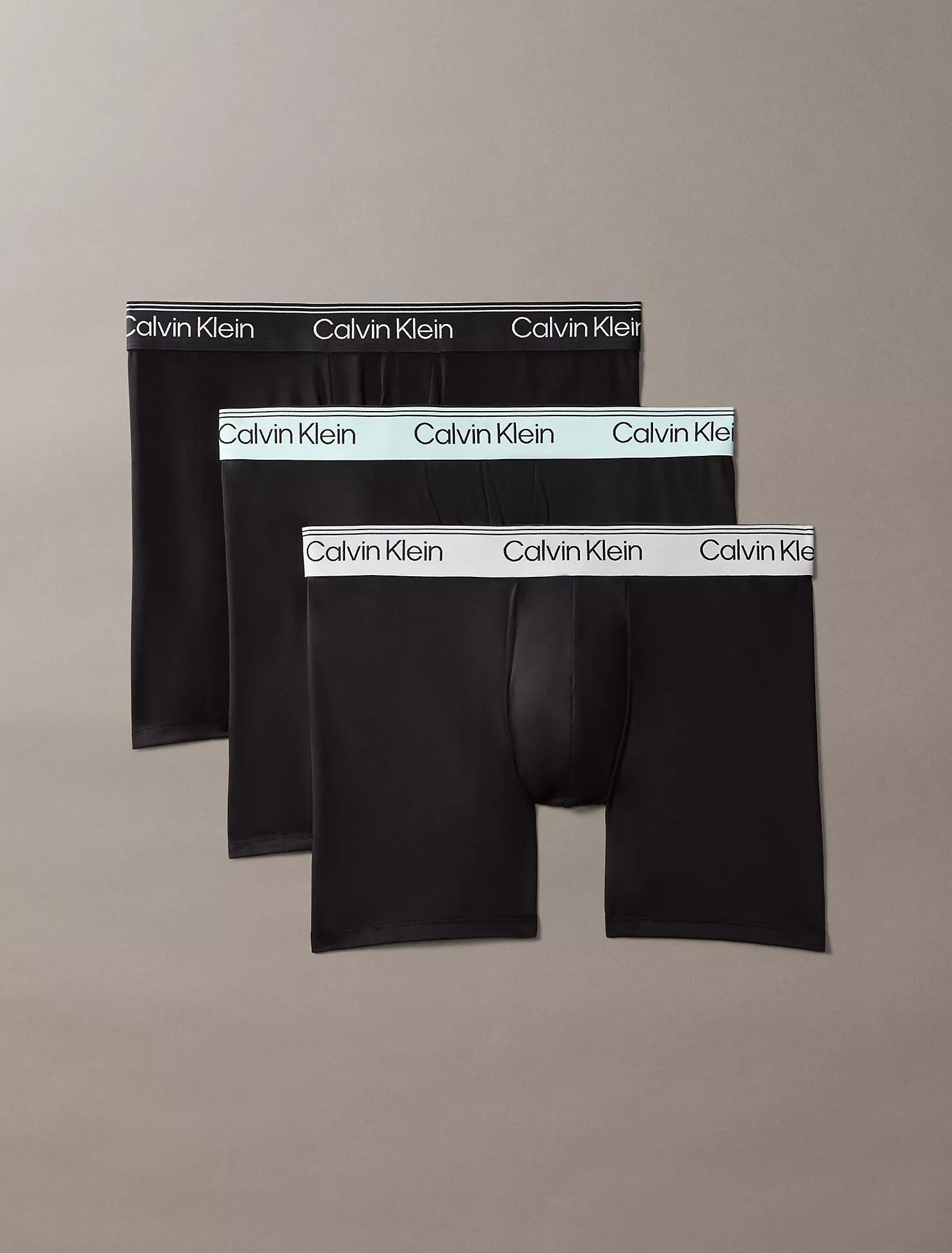 3 Pack Boxer largos con logo en cinta