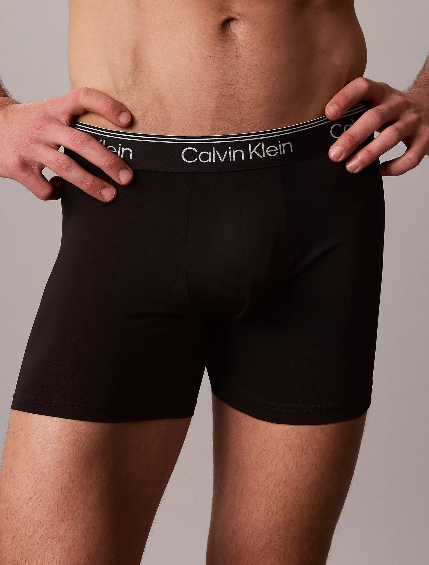 3 Pack Boxer largos con logo en cinta