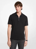 Chemise de algodón con cremallera
