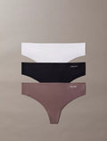 3 Pack de Panties invisibles con logo tipo hilo