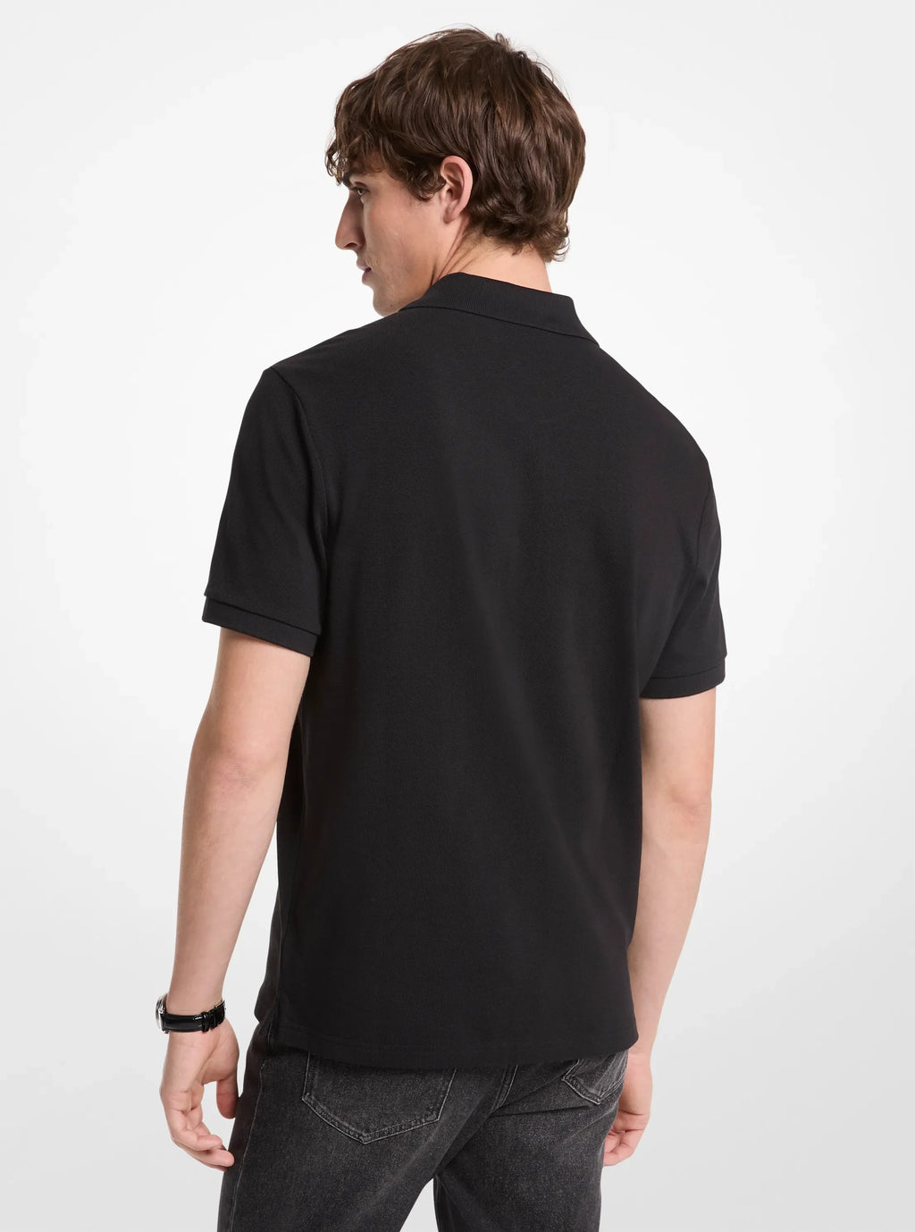 Chemise de algodón con cremallera